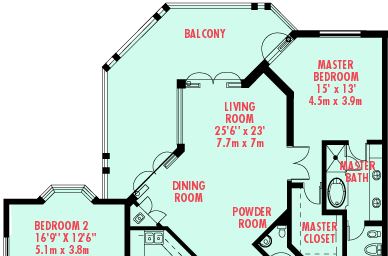 Unit A Floorplan