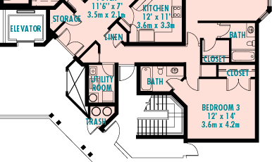 Unit A Floorplan