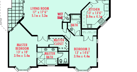 Unit B Floorplan